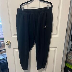 Nike Black Sweatpants with Logo